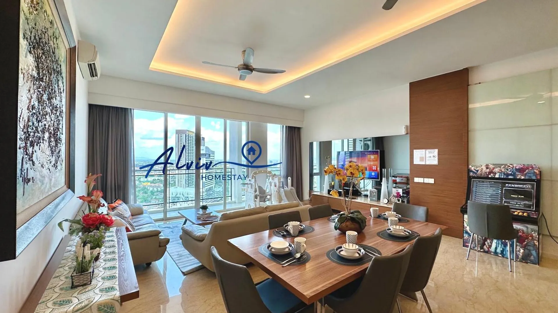 Theshore Luxury 4+1Br Penthouse/8-12Pax/Pool Table/Directtomall/Jonker 10Min Malacca