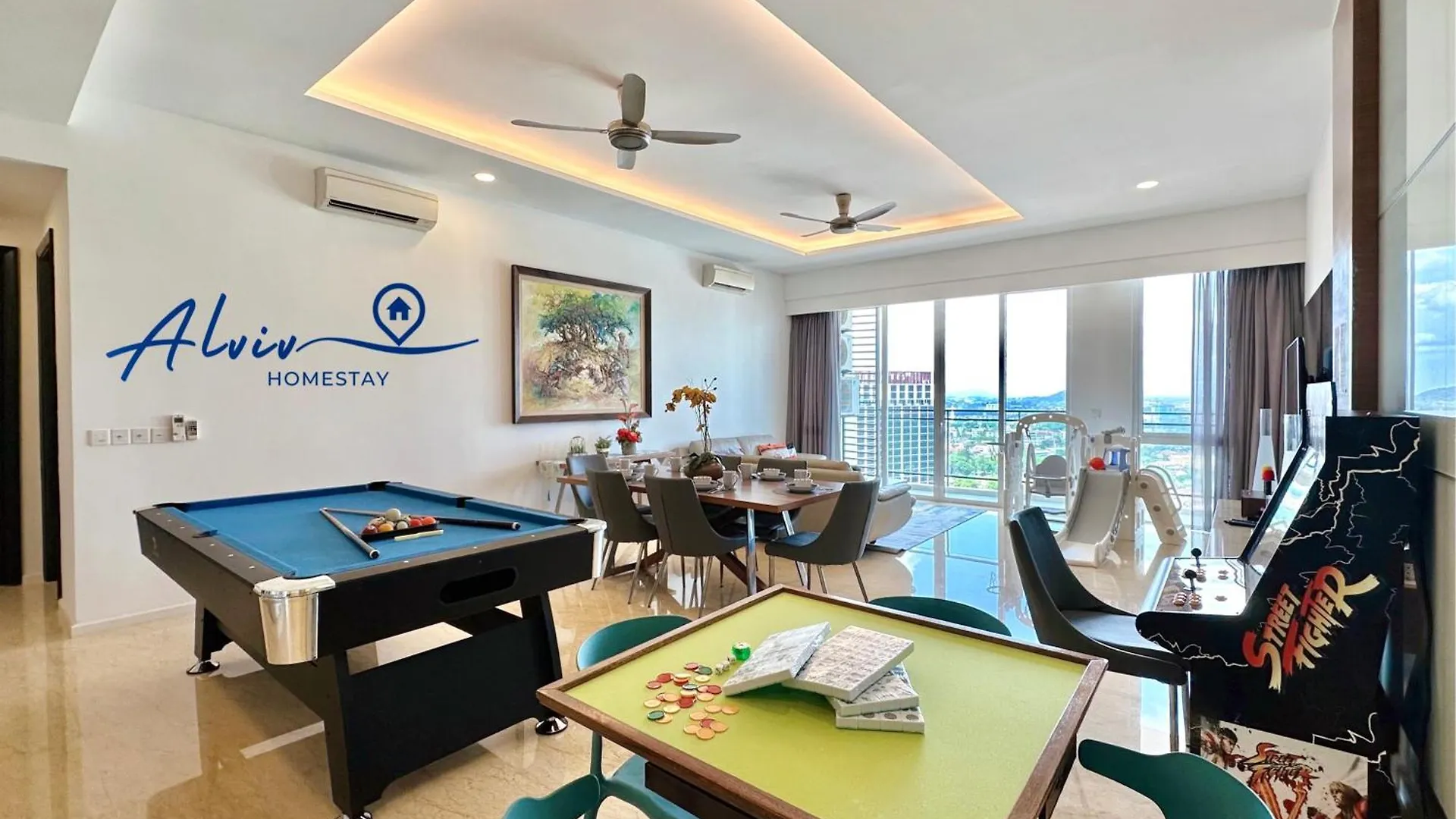 Apartment Theshore Luxury 4+1Br Penthouse/8-12Pax/Pool Table/Directtomall/Jonker 10Min Malacca